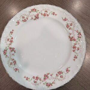 Pope Gosser China Company Made in USA Florence Pattern Dinner plate 10 inch